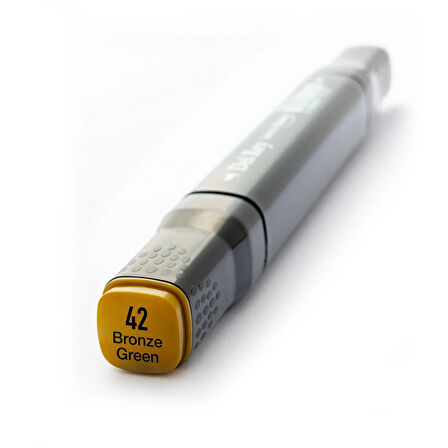 Supertrend Çift Uçlu Çizim Marker Kalemi 42 Bronze Green