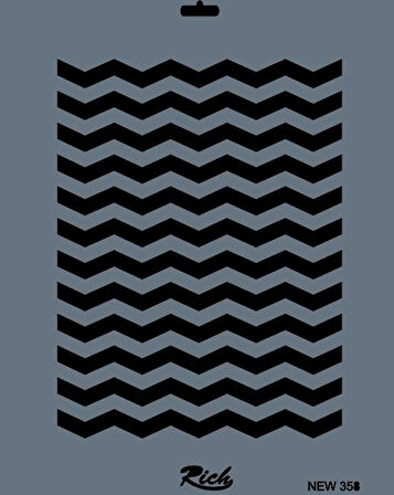 Supertrend Stencil Boyama Şablonu 25x35 cm. NEW-358