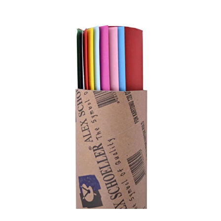 Supertrend Fon Kartonu 50x70 Cm. Karışık Renk 10'lu (Postüp Hediyeli)