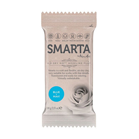 Supertrend Havayla Kuruyan Modelleme Hamuru 100 gr. MAVİ