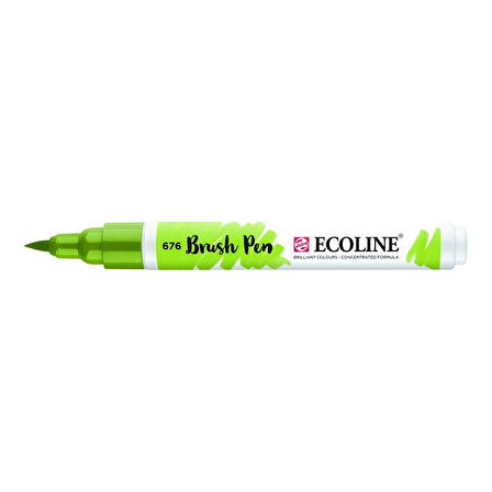 Supertrend Ecoline Brush Pen Fırça Uçlu Kalem 676 Grass Green