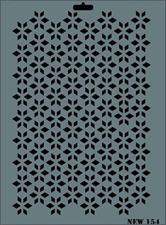 Supertrend Stencil Boyama Şablonu 25x35 cm. NEW-154