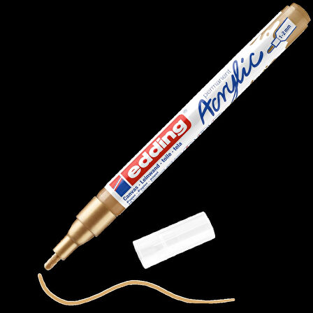 Supertrend 5300 Akrilik Boyama Markörü 1-2 mm ALTIN