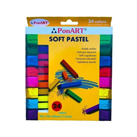 Supertrend Soft Pastel Toz Pastel Boya Seti 24 Renk