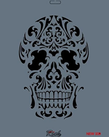 Supertrend Stencil Boyama Şablonu 25x35 cm. NEW-339