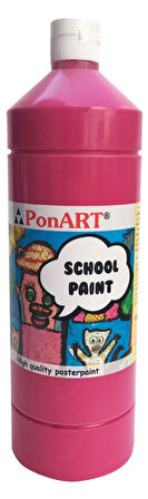Supertrend School Paint Tempera Boya 1000 ml. PSP-2238 SIKLAMEN