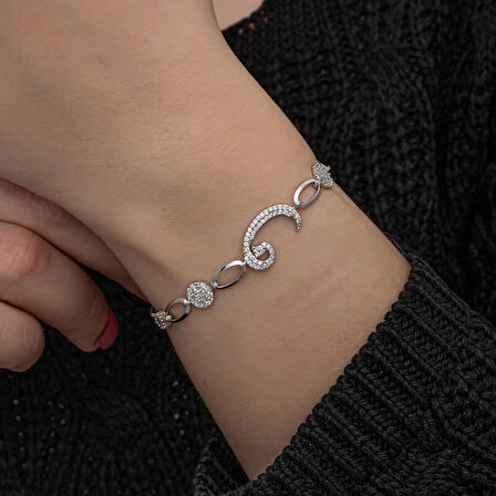 Supertrend Gümüş Vav Kadın Bileklik