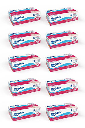 Supertrend Beyaz Vinil Eldiveni Pudrasız S 100 Adet x 10 Paket