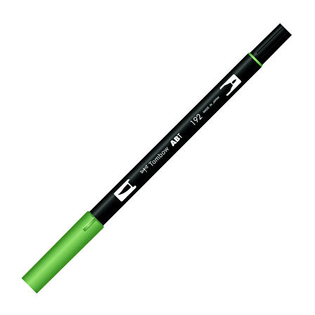 Supertrend Dual Brush Pen Grafik Çizim Kalemi 192 Asparagus