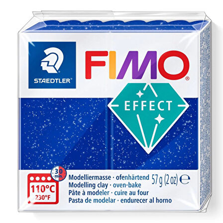 Supertrend Fimo Effect Polimer Kil 302 Blue (Simli)