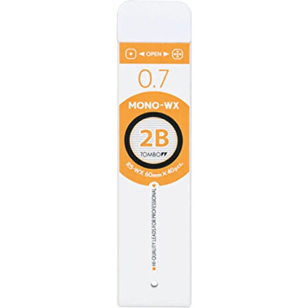 Supertrend MONO-WX Profesyonel Kurşun Kalem Ucu 0.7 mm 2B 40'lı Tüp