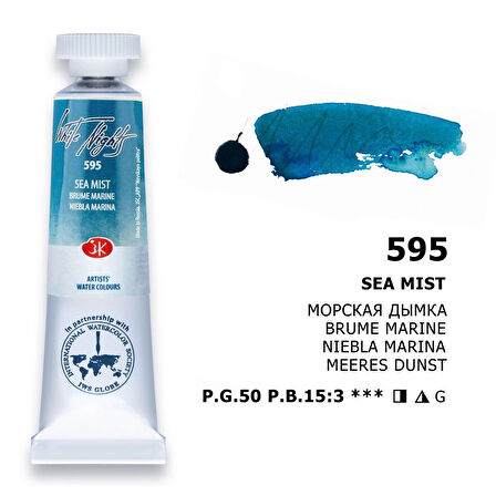 Supertrend White Nights Tüp Sulu Boya 10 ml. 595 Sea Mist