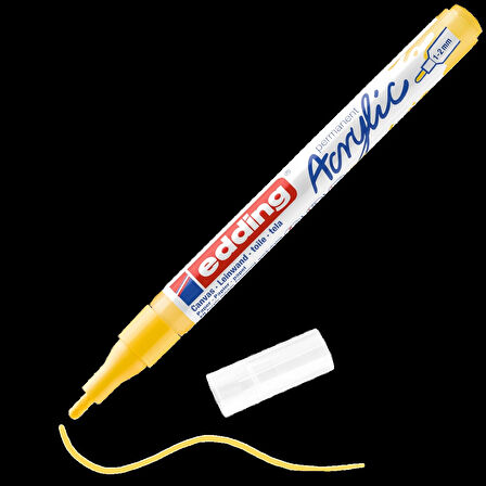 Supertrend 5300 Akrilik Boyama Markörü 1-2 mm TRAFİK SARI