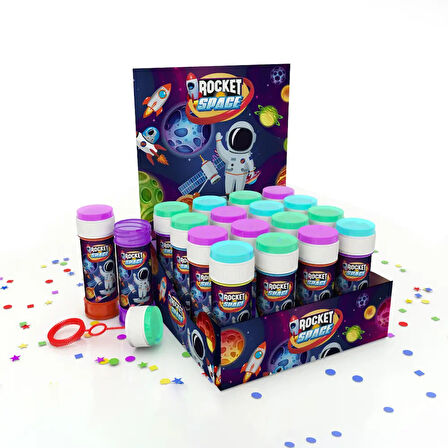 Rocket Space Köpük Balon