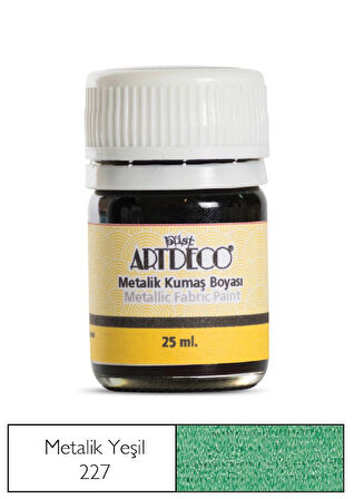 Supertrend Metalik Kumaş Boyası 227 Yeşil