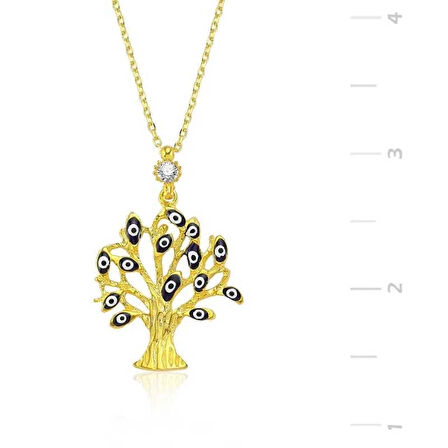 Supertrend Gümüş Dilek Ağacı Kadın Kolye