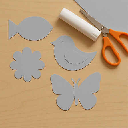 Gri Fon Kartonu 100gr 50x70