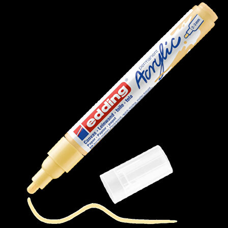 Supertrend 5100 Akrilik Boyama Markörü 2-3 mm PASTEL SARI