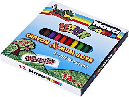 Supertrend Mum Boya 12 Renk Uzun