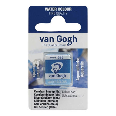 Supertrend Van Gogh 1/2 Tablet Sulu Boya 535 Cerulean Blue (Phthalo)