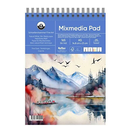 Supertrend Mix Media Pad Çok Amaçlı Eskiz Çizim Defteri 165 gr. A5 25 yaprak