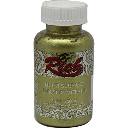 Supertrend Multi Surface Titanium Metalik Boya 200 cc. 2518 BEYAZ ALTIN