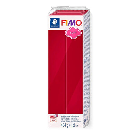 Supertrend Fimo Soft Polimer Kil 454 gr. 26 Vişne Kırmızı