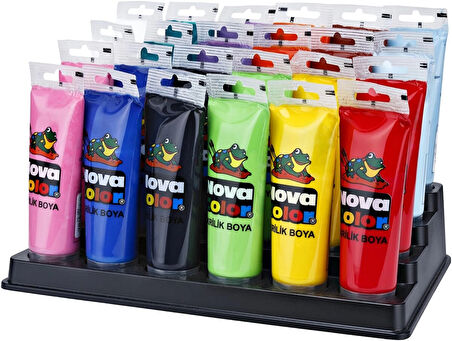 Supertrend Akrilik Boya Seti 24 Adet x 75 ml. Sınıf Seti (12 Renk x 2 Adet)