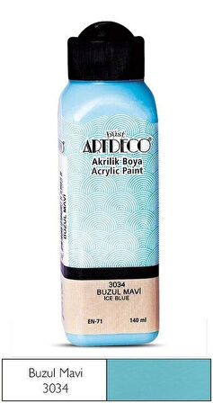 Supertrend Akrilik Boya 140 ml. 3034 BUZUL MAVİ