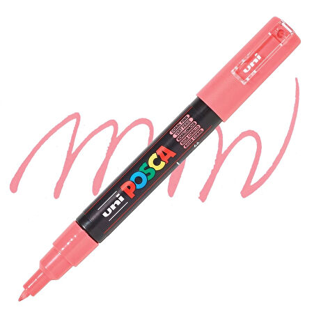 Supertrend Posca PC-1M Boyama Markörü 0.7 mm. CORAL PINK