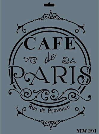 Supertrend Stencil Boyama Şablonu 25x35 cm. NEW-291