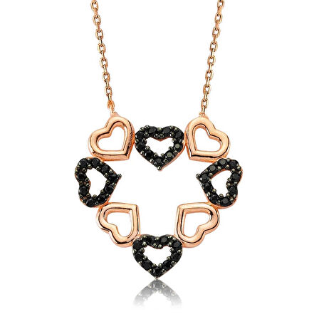 Supertrend Gümüş Kalpli Aşk Kadın Kolye