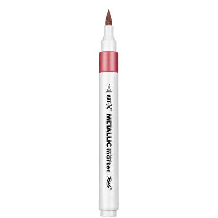 Supertrend Supertrend Acrylic Metallic Marker Su Bazlı Yaldızlı Boyama Markörü Metalik Pembe