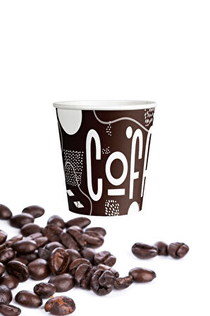 Supertrend Türk Kahvesi ve Espresso Karton Bardak 4oz 10lu