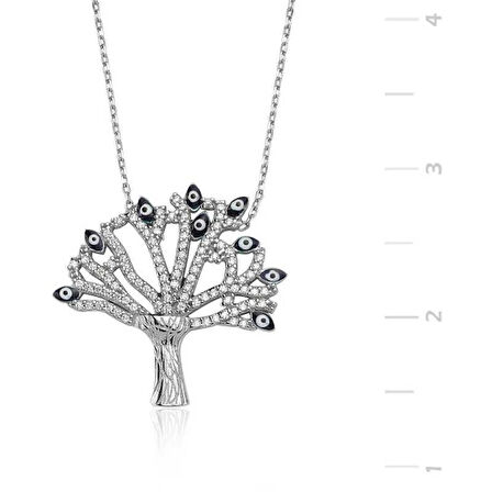 Supertrend Gümüş Dilek Ağacı Kadın Kolye