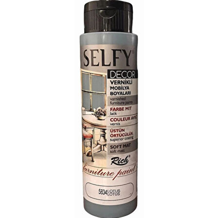 Supertrend Selfy Decor Vernikli Boya 500 cc 5834 LOTUS