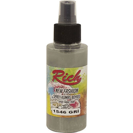 Supertrend New Fashion Sprey Kumaş Boyası 100 cc. 1546 GRİ