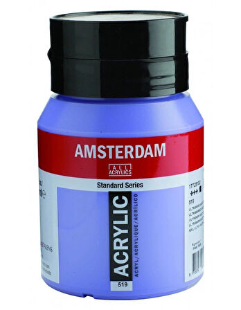 Supertrend Amsterdam Akrilik Boya 500 ml. 519 Ultramarine Violet Light