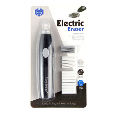 Supertrend Pilli Silgi + 16 Adet Silgi Yedeği