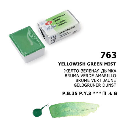 Supertrend White Nights Tam Tablet Sulu Boya 763 Yellowish Green Mist