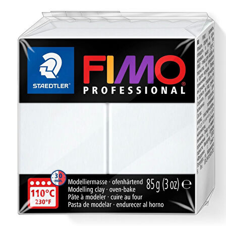 Supertrend Fimo Professional Polimer Kil 85 gr. 0 Beyaz