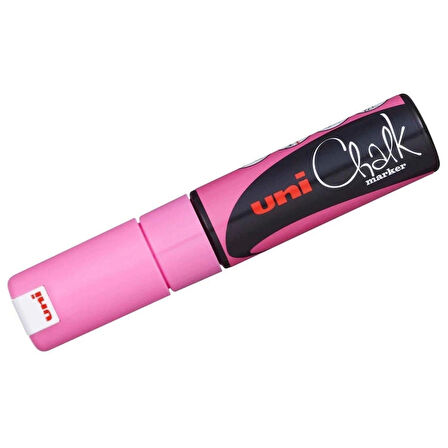 Supertrend Chalk 8 mm Kesik Uç Su Bazlı Sıvı Tebeşir Kalemi Fosforlu Pembe