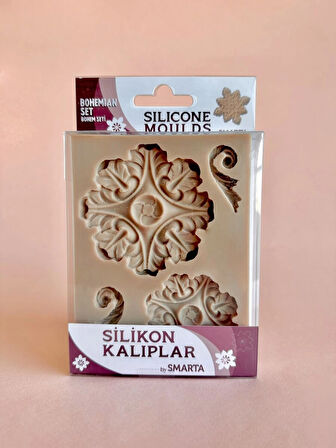 Supertrend Silicone Moulds Silikon Epoksi ve Polimer Kil Kalıbı BOHEMIAN SET