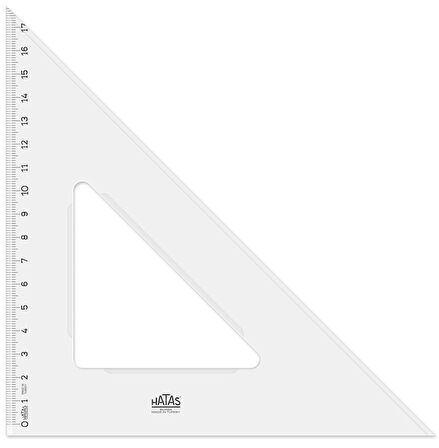 Supertrend Plastik Gönye 26 cm. (45-45-90)