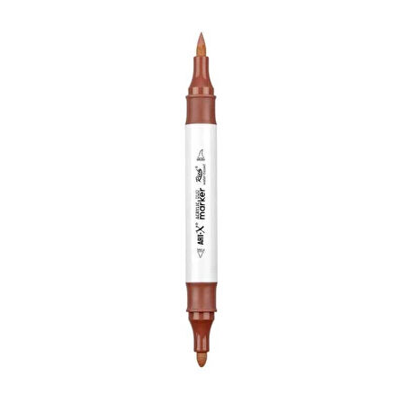 Supertrend Supertrend Acrylic Duo Marker Çift Uçlu Su Bazlı Boyama Markörü No:65 Mocha Kahve