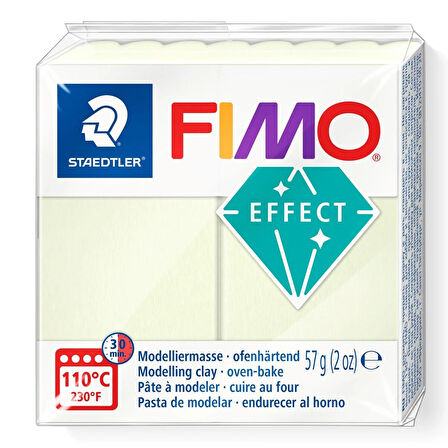Supertrend Fimo Effect Polimer Kil 04 Night Glow (Karanlıkta Parlayan)