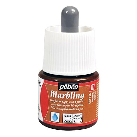 Supertrend Marbling Ebru Boyası 45 ml. 07 Sienna