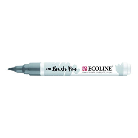 Supertrend Ecoline Brush Pen Fırça Uçlu Kalem 738 Cold Grey Light