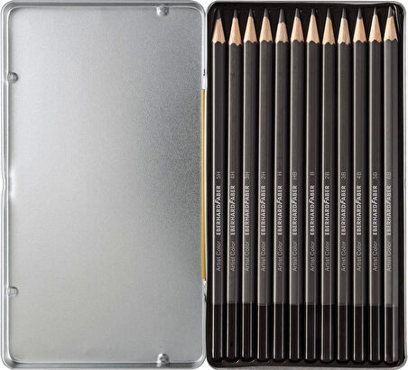 Supertrend Artist Color Dereceli Kalem Karakalem Eskiz Çizim Seti 12'li