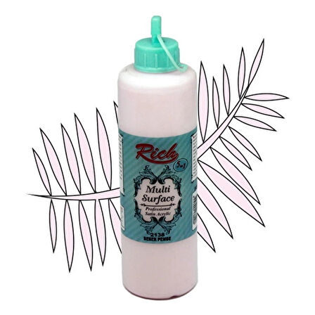 Supertrend Multi Surface Her Yüzey İçin Akrilik Boya 500 cc. 2138 BEBEK PEMBE